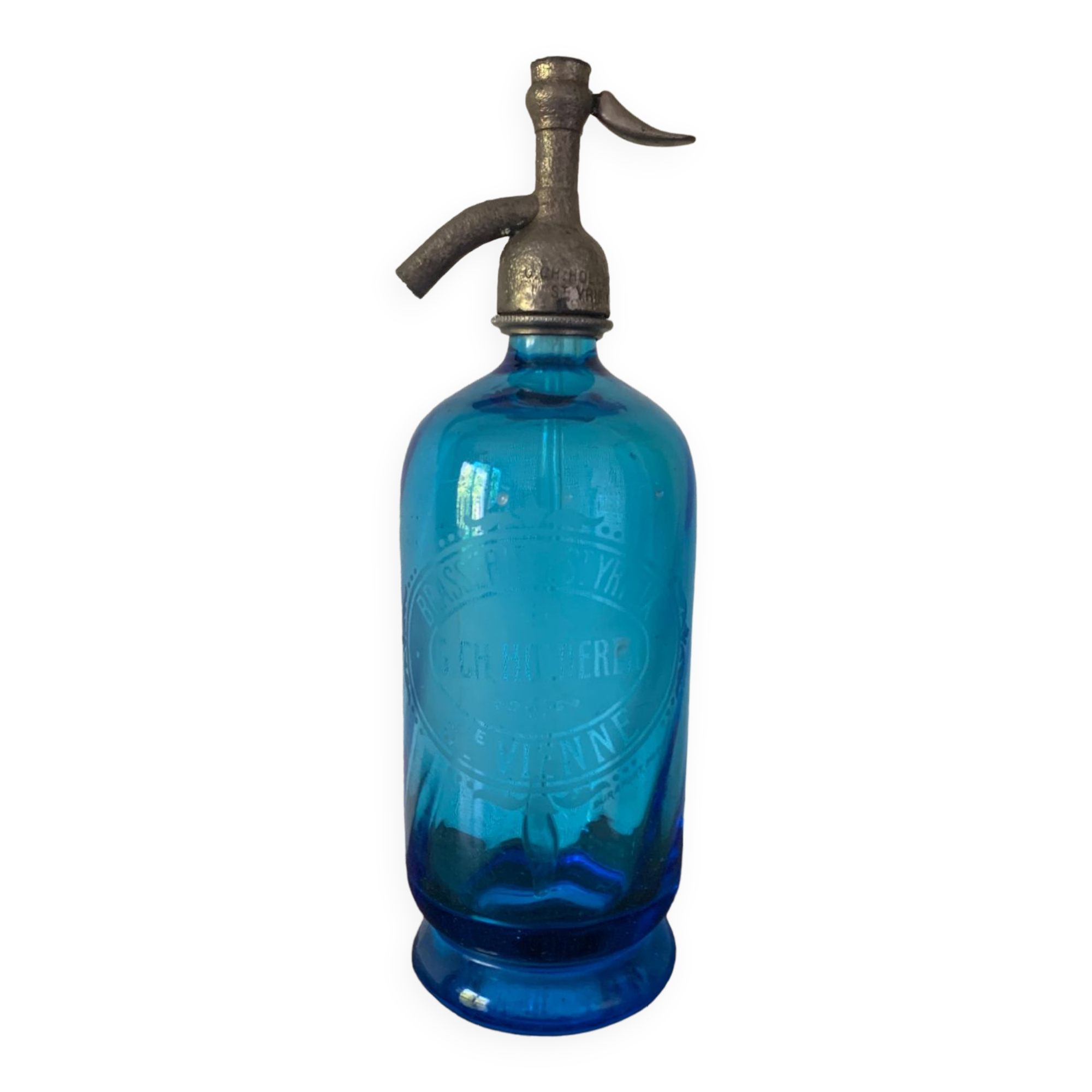 Bottle of sparkling water