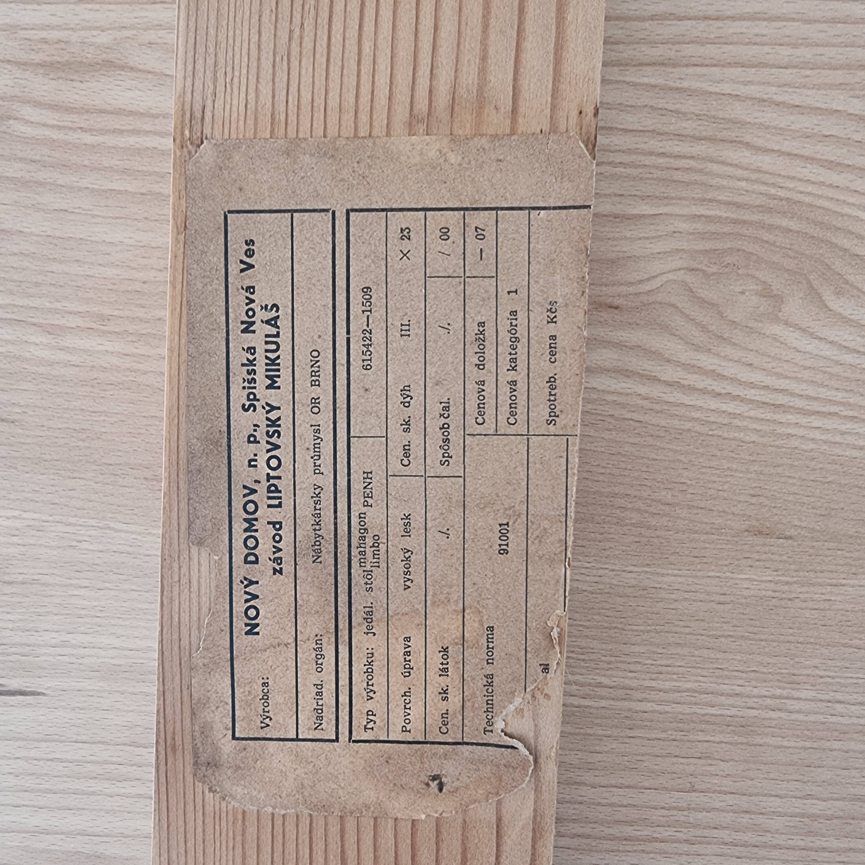 Table vintage en frêne, années 1970