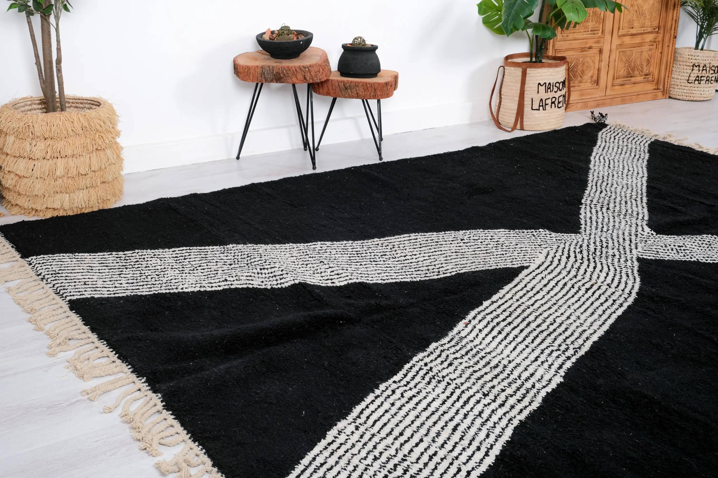 Tapis fait main traditionnal 250cmX150cm marocain