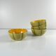 Melon service in earthenware for 4 people, 20th century