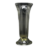 Art Deco vase, glass, Poland, 1950s