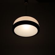 Mid-century glass chandelier/kamenicky senov, 1970's