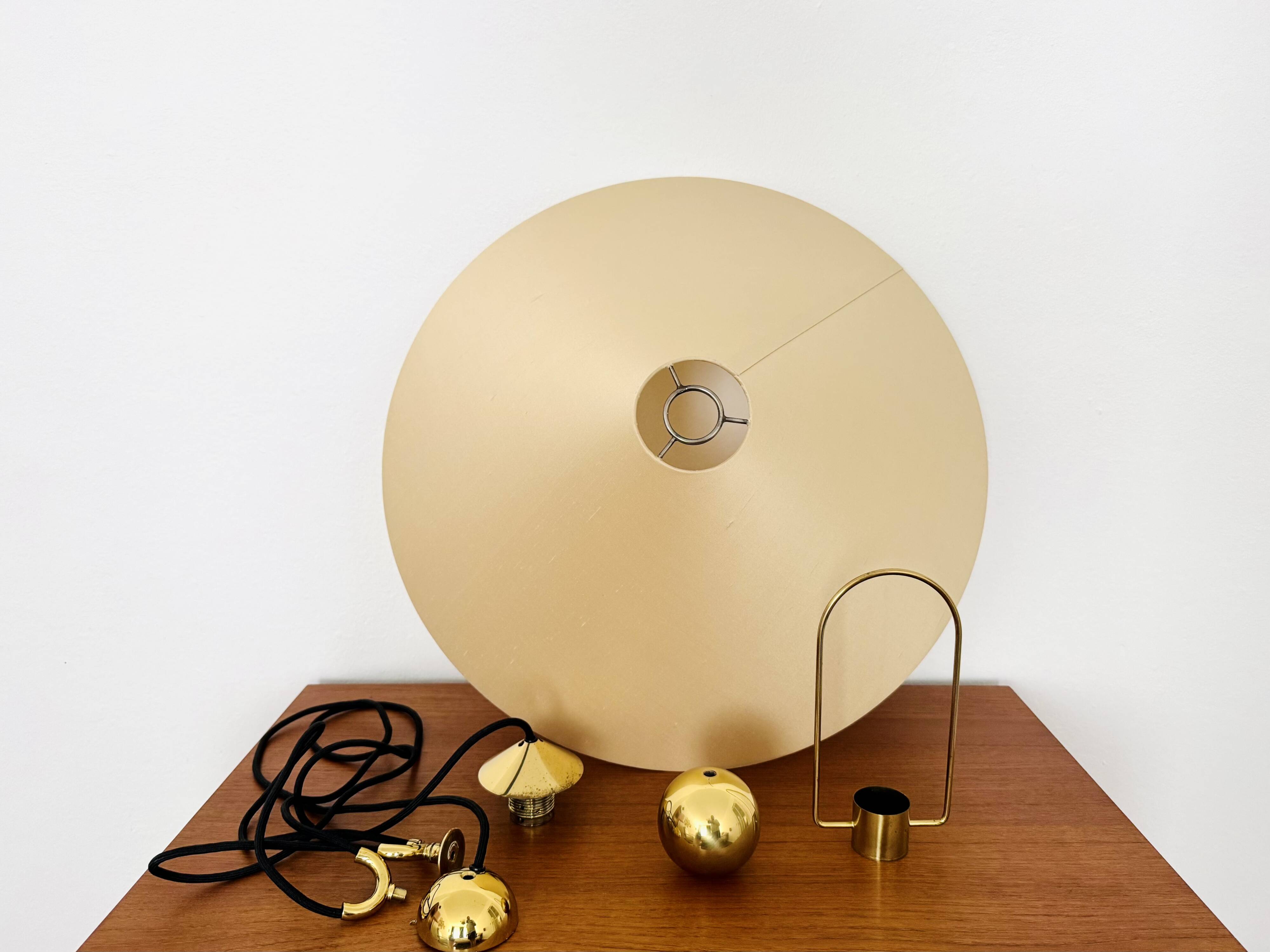 Large Adjustable Pendant Lamp with Counterweight by Florian Schulz