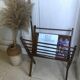 Scandinavian magazine holder