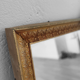 Large brass mirror 50x88cm