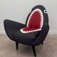 Fauteuil designer requin Philip Colbert