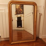 Mirror Louis Philippe doré 85x124cm