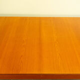 Extendable dining table, teak, Vintage from the 60s
