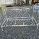 Wrought iron children's bed