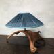 Elk horn foot lamp and silk day offal