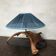 Elk horn foot lamp and silk day offal