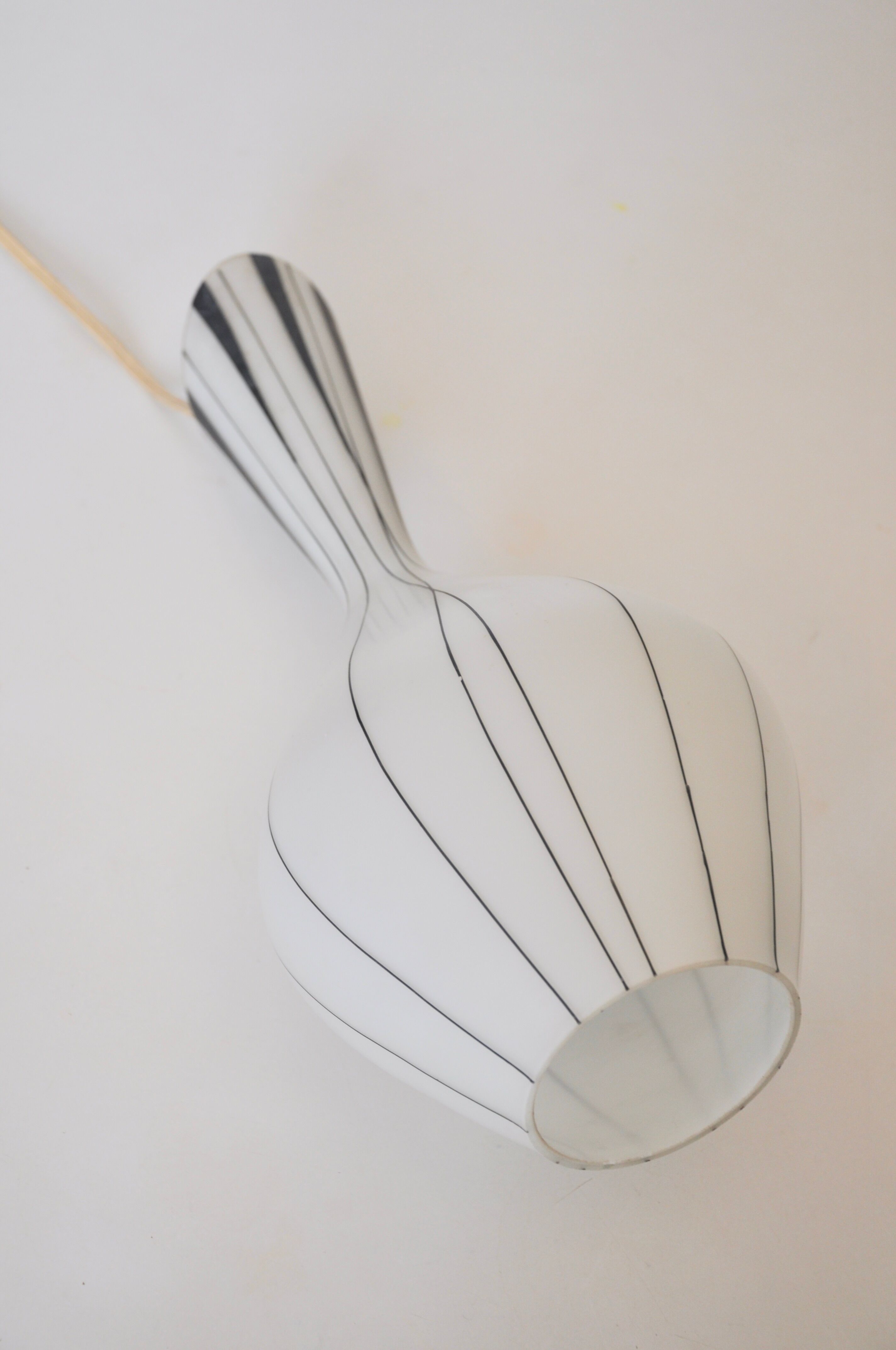 Opaline ceiling lamp 1960