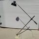 Vintage 1950s mid century counterweight floor lamp