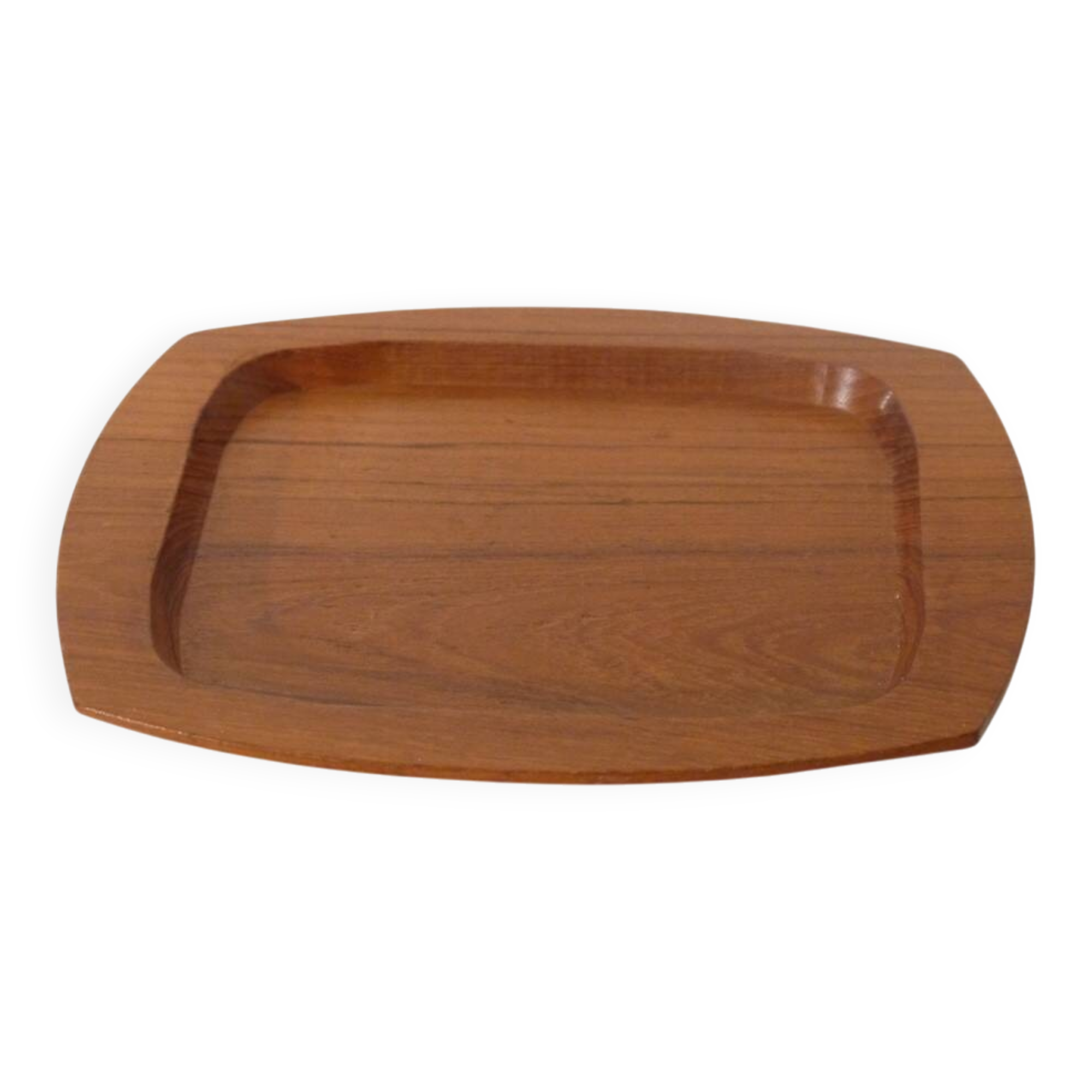 Scandinavian teak pocket tray 1960