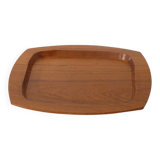 Scandinavian teak pocket tray 1960