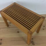 Modernist slat bench, 1950, made of wood