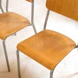 6 chairs by Gustav Hassenpflug 1960