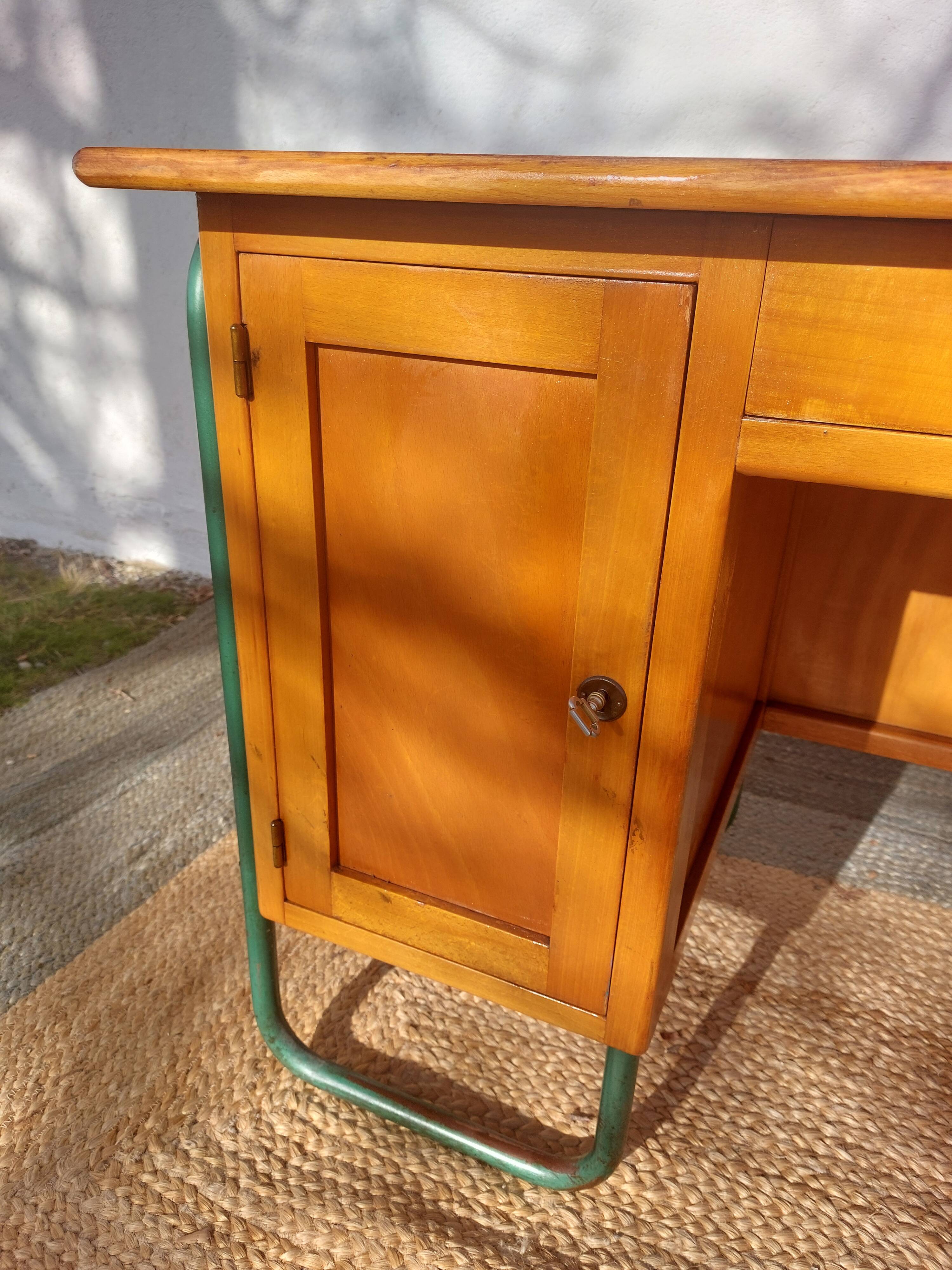 Vintage schoolmaster's desk