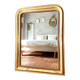 Miroir Louis-Philippe ancien doré XIXème