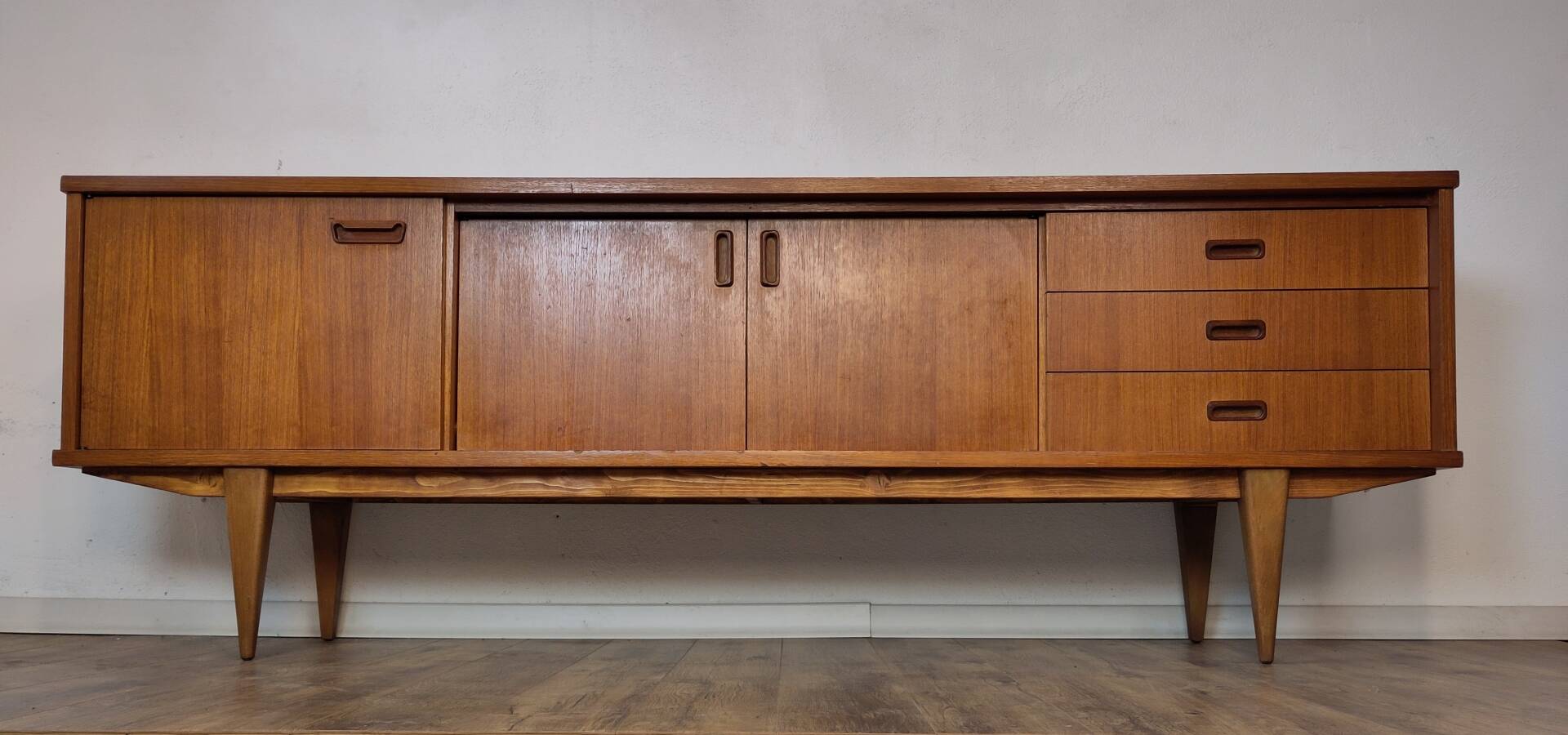 Scandinavian teak sideboard