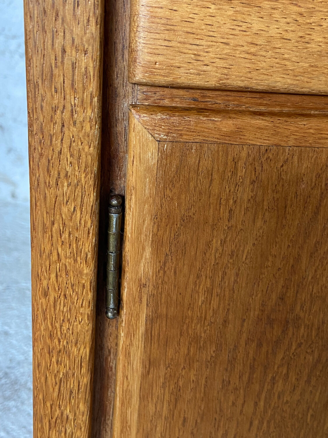 Pair of bedside tables, storage furniture 50s