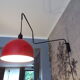Articulated stem wall lamp Egoluce 1970