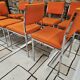 Lot de 8 chaises fauteuil 1970"