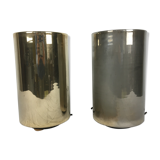 Pair of lamps to be installed Roger Nathan for saint-germain light 1975