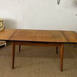 Vintage wooden table with extensions
