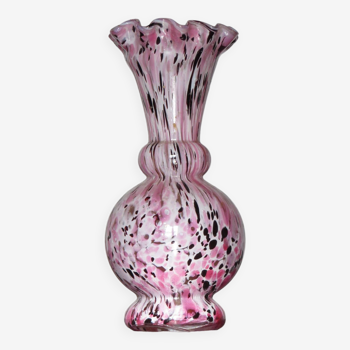 Vase en verre de Clichy