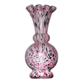 Vase en verre de Clichy