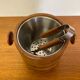 Bucket and accessories Stamp Scandinavian design 1950.