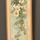 Watercolor on paper still life bouquet of flowers by J. Crédey 20th century