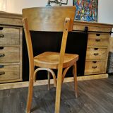 Series of 10 mismatched bistro chairs