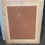 Cubist gouache painting, still life, anonymous 1970