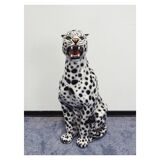 Snow Leopard Ceramic