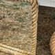 Set of 2 Audoux and Minet mirrors with rope from the 1950s.