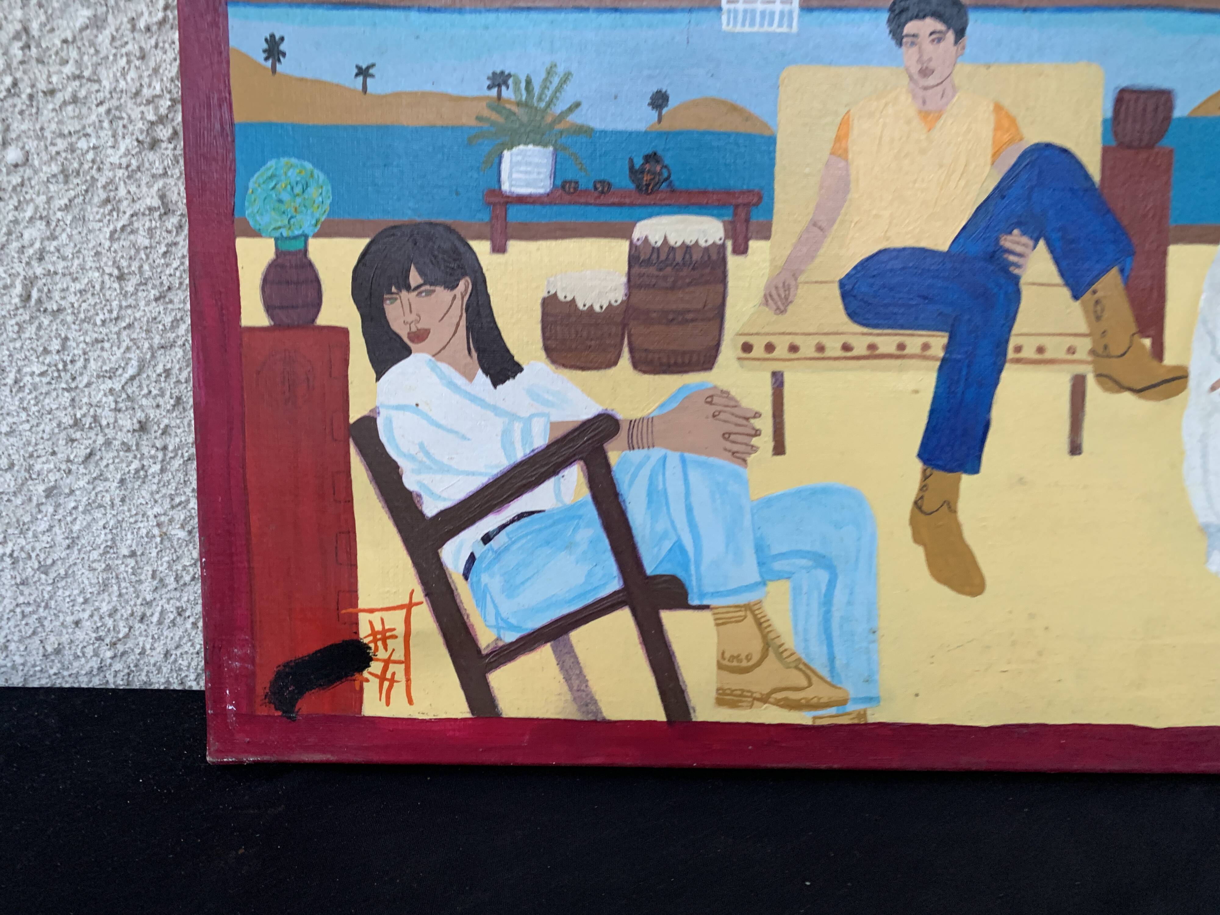 Basque painting Basque XX 40 x 33 cm