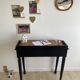 black desk