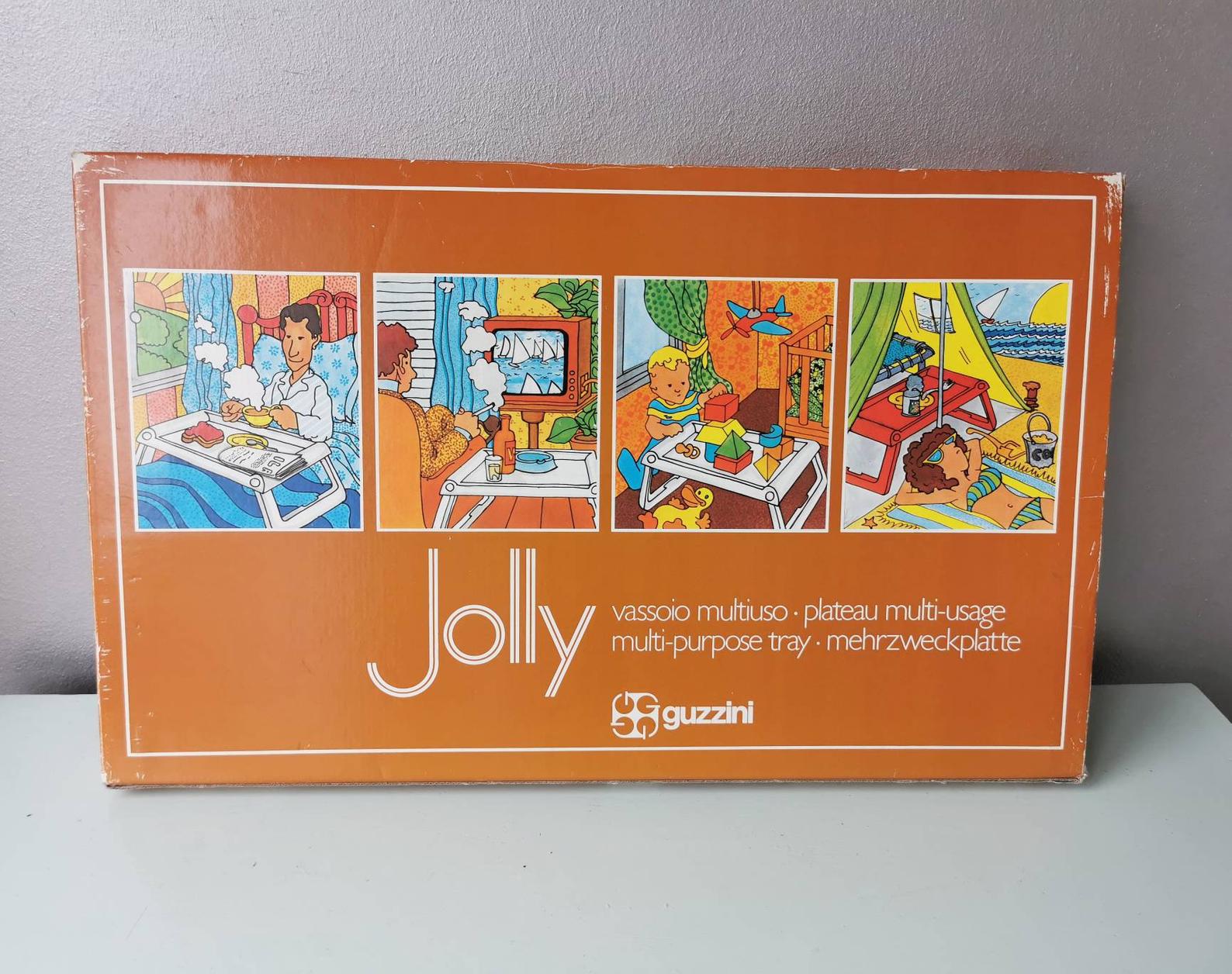 Guzzini 1980 vintage design folding tray