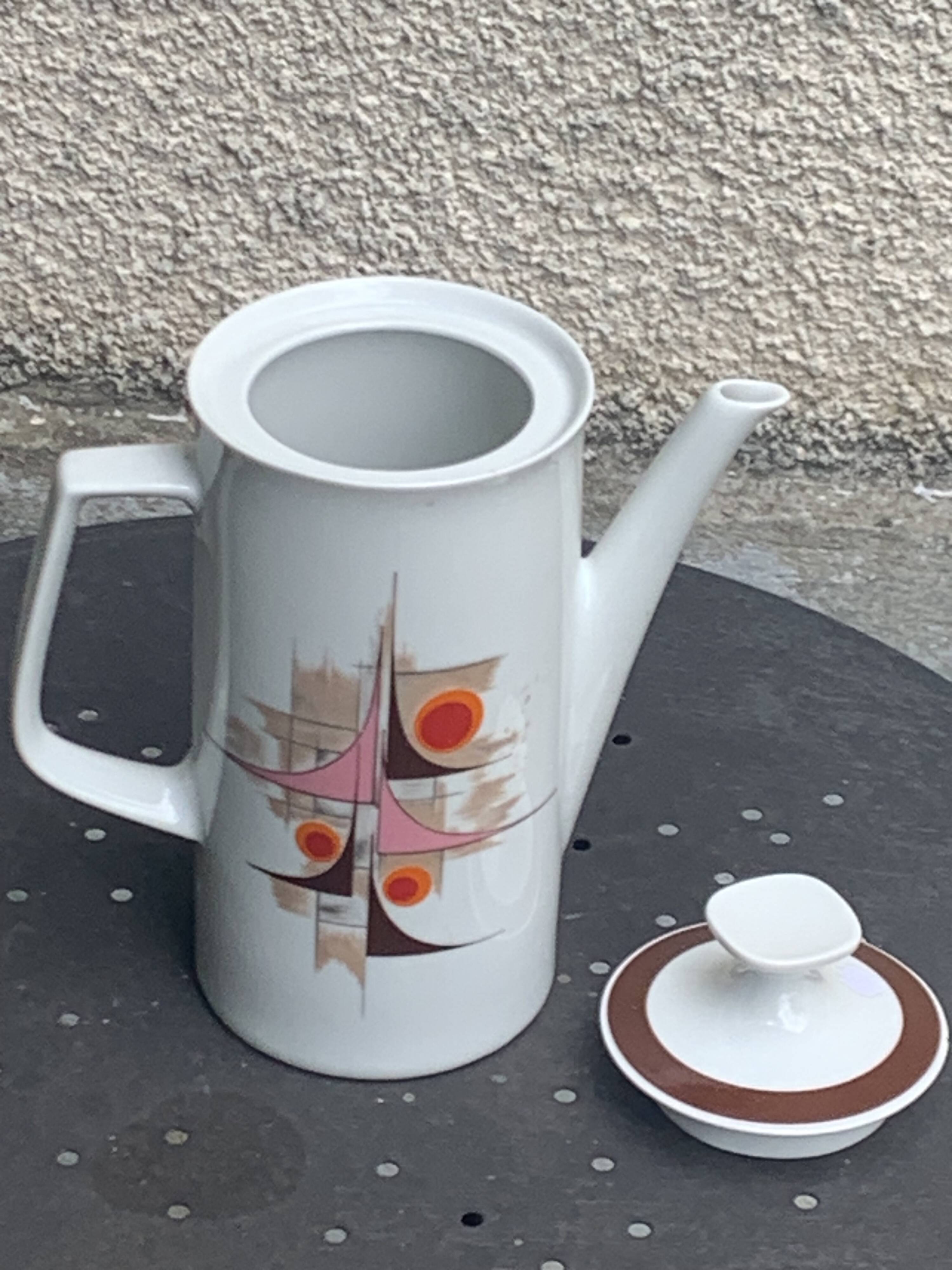 Vintage coffee maker and design 1970. Winterling Bavaria Marktleuthen