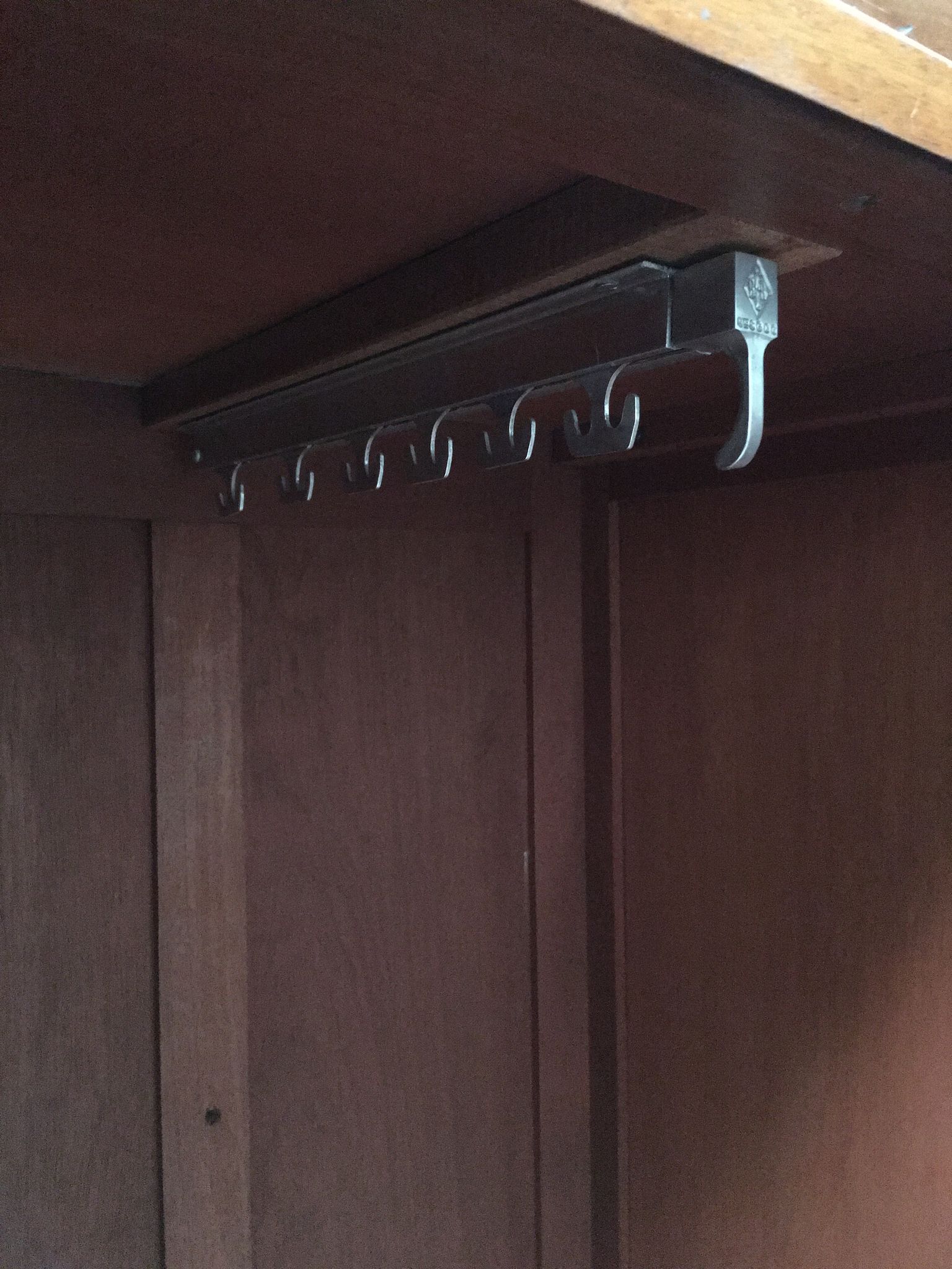 Wooden wardrobe