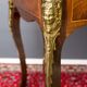 French Louis XV style table with bronze mounts