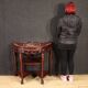 20th century Chinese inlaid console