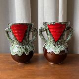 Paire de vases Vallauris