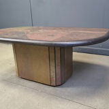 Vintage Paul Kingma style coffee table, 1980s