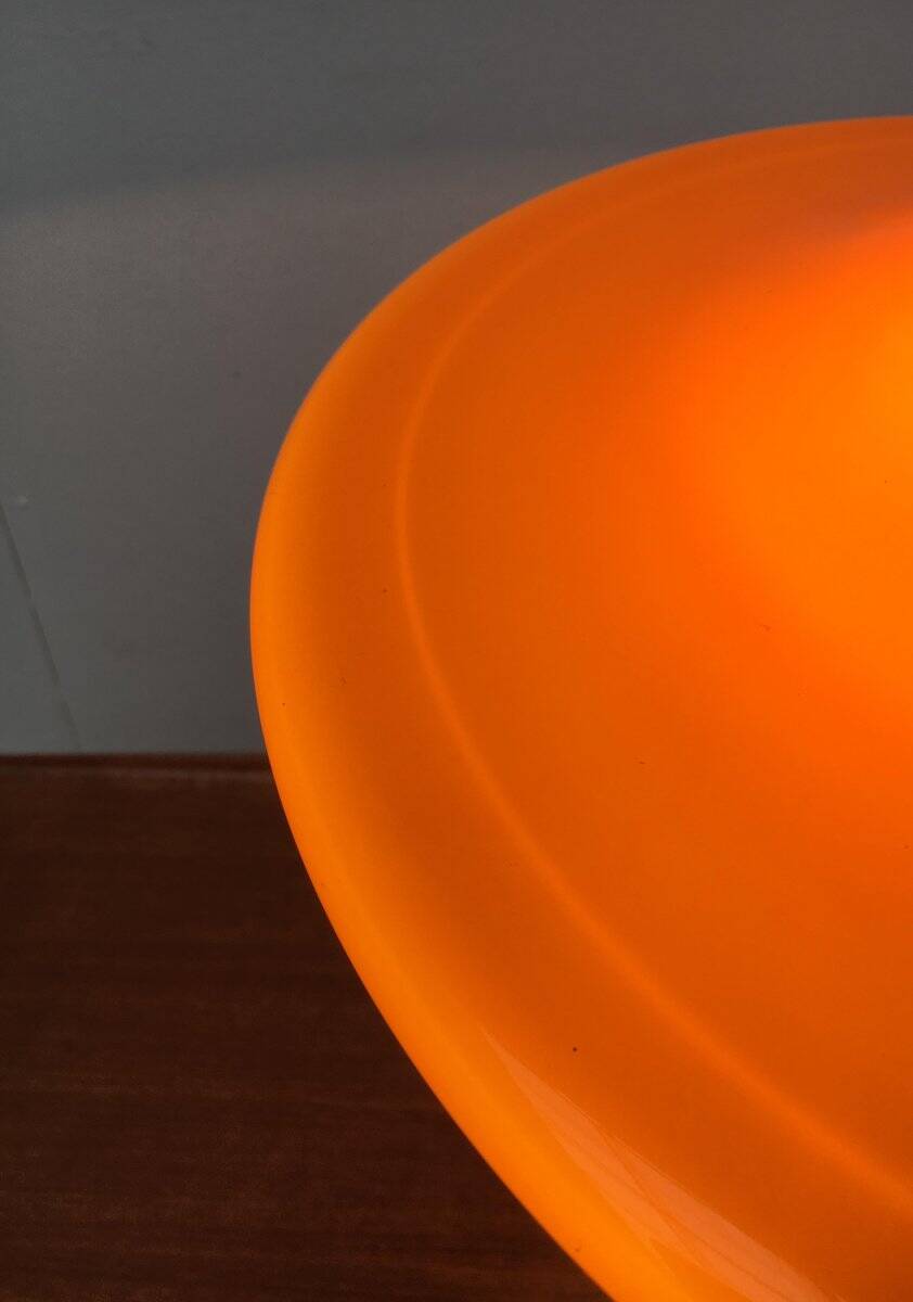 Mid-century glass tulip pendant by Peill & Putzler, 1960s