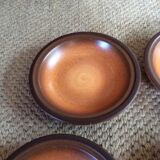 Series of 10 hollow sandstone plates