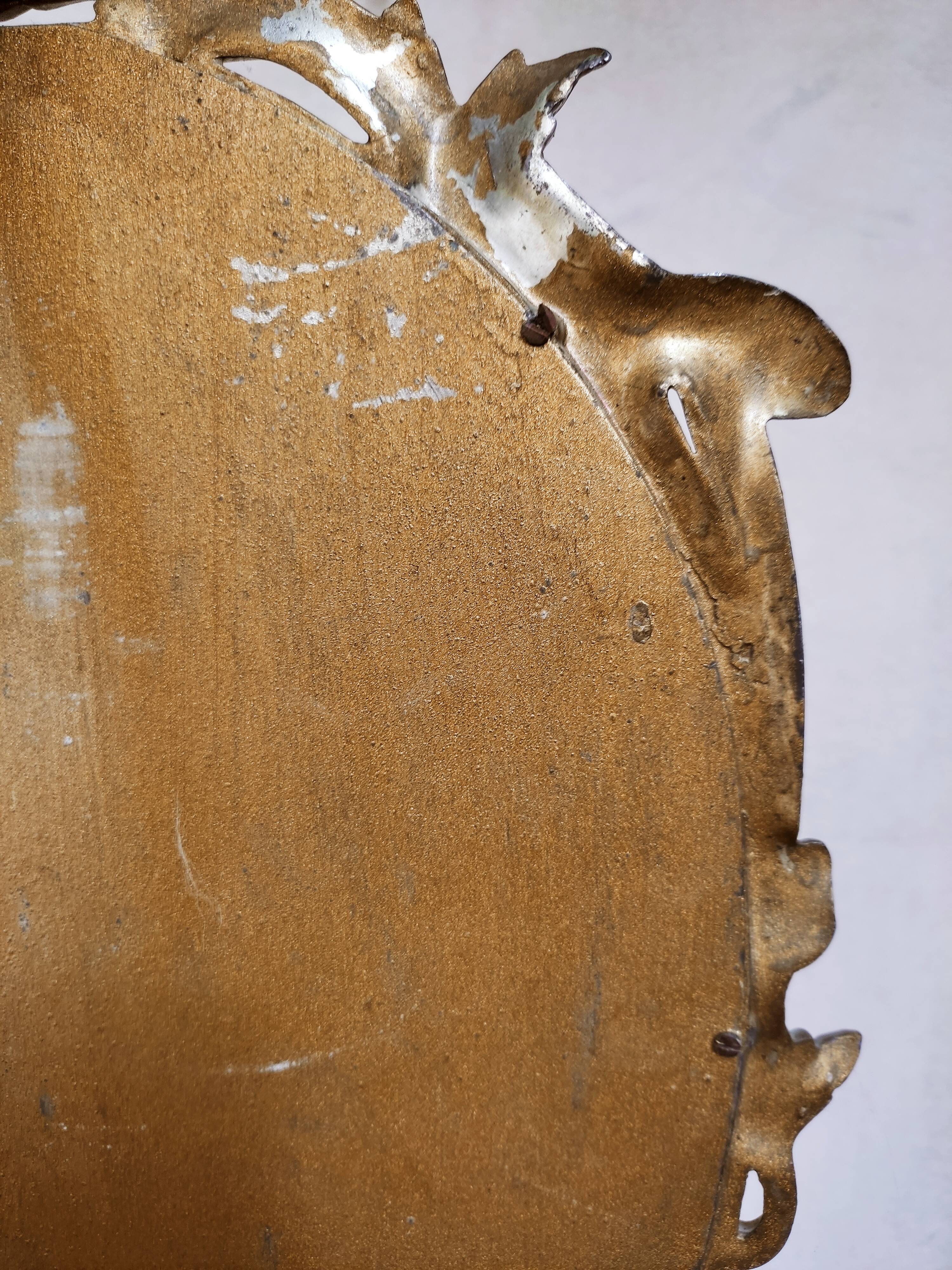 Art Nouveau table mirror