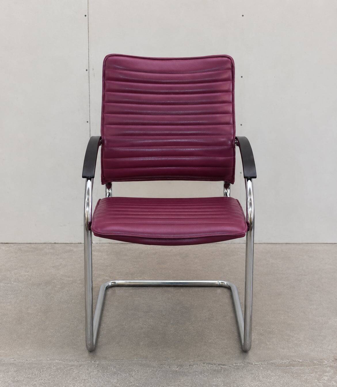 6 Cantilever Tubular Dining Chairs Model S74 FV by Josep Gorcica for Thonet